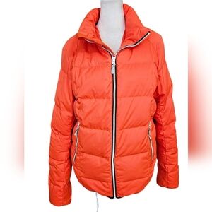 REIMA Unisex Puffer Winter Jacket  Orange Red. Size Womens Small/Childs 14.NWOT